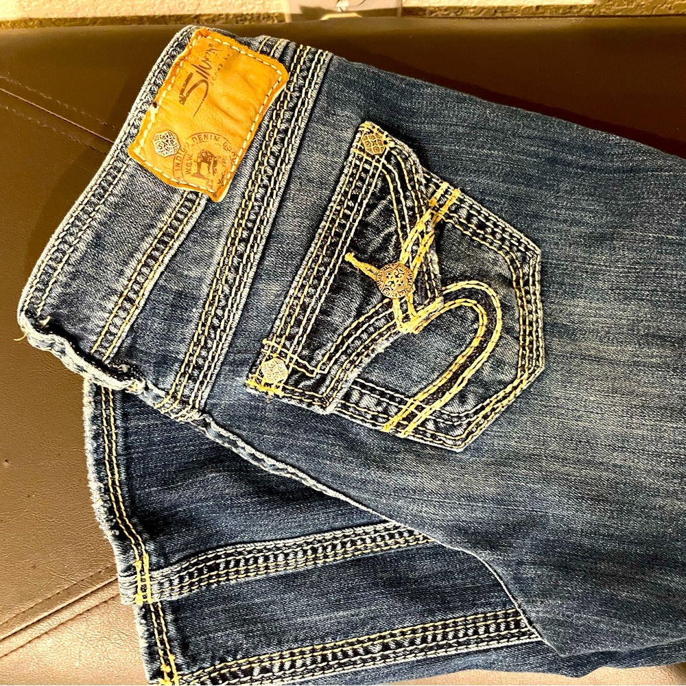 Silver Jeans Co, low-rise straight leg